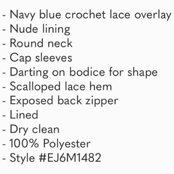 ELIZA J Crochet Lace Overlay Cocktail Sheath Dress - Picture 11 of 15